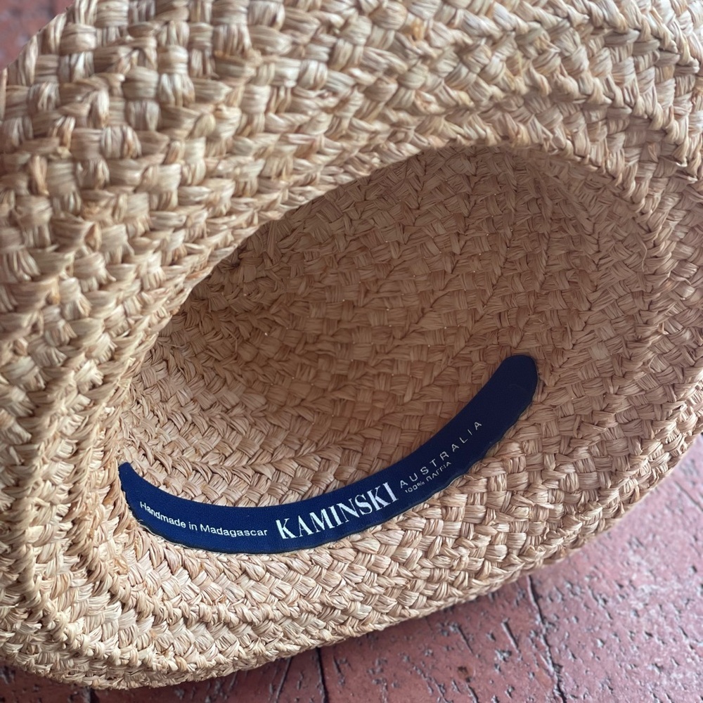 Helen Kaminski NWT Classic Raffia Hat, OS - Picture 3 of 7